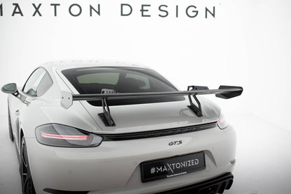 Carbon Spoiler with Upper Swan Mounting v.2 Porsche 718 Cayman 982C