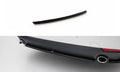 Central rear splitter for bmw 4 coupe / cabrio g22 / g23