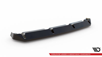 Central rear splitter for hyundai veloster n mk2