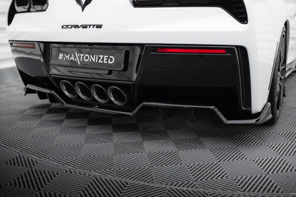Central Rear Splits (With Vertical Bars) Chevrolet Corvette C7