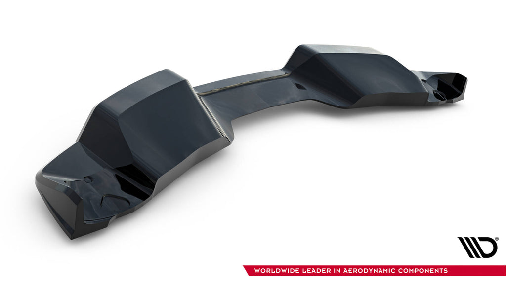 Central rear splitter (with vertical bars) chevrolet corvette z06 c7