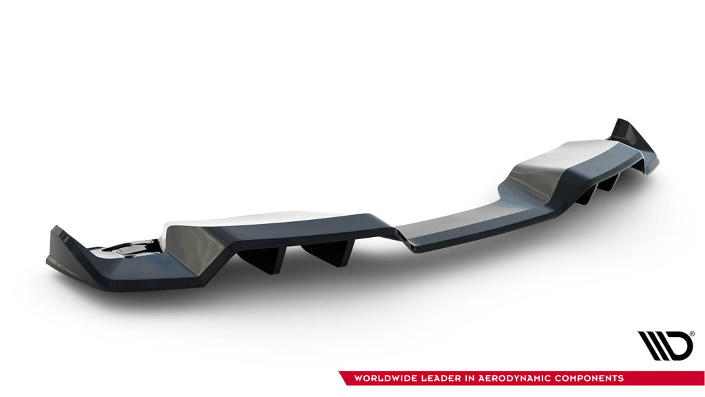 Central rear splitter (with vertical bars) chevrolet corvette z06 c7