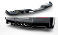 Central rear splitter (with vertical bars) chevrolet corvette z06 c7