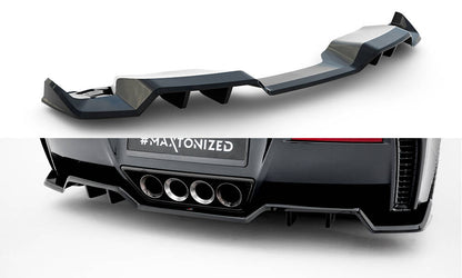 Central Rear Splits (With Vertical Bars) Chevrolet Corvette Z06 C7