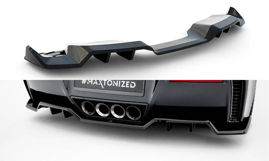 Central Rear Splits (With Vertical Bars) Chevrolet Corvette Z06 C7