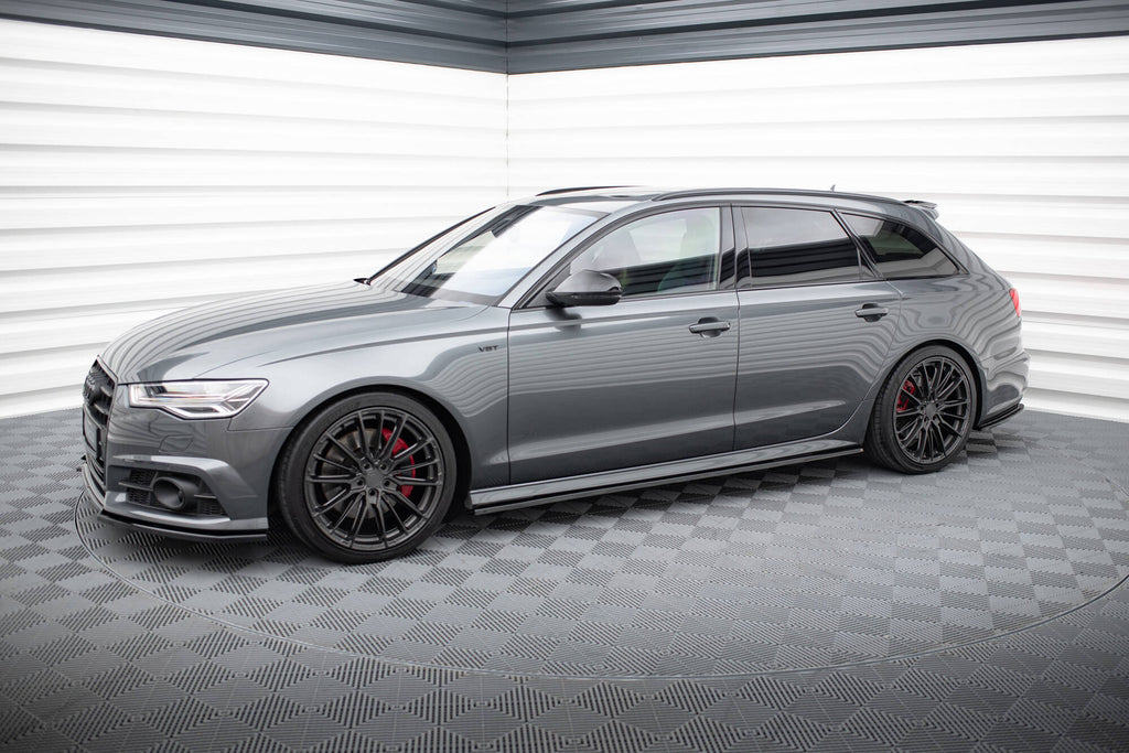 Dokładki progów audi s6 / a6 s-line / a6 c7 fl