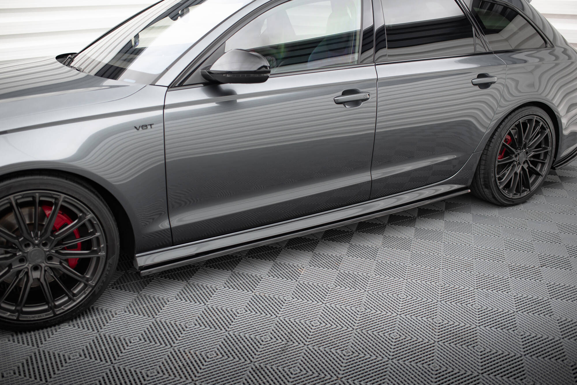 Dokładki progów audi s6 / a6 s-line / a6 c7 fl