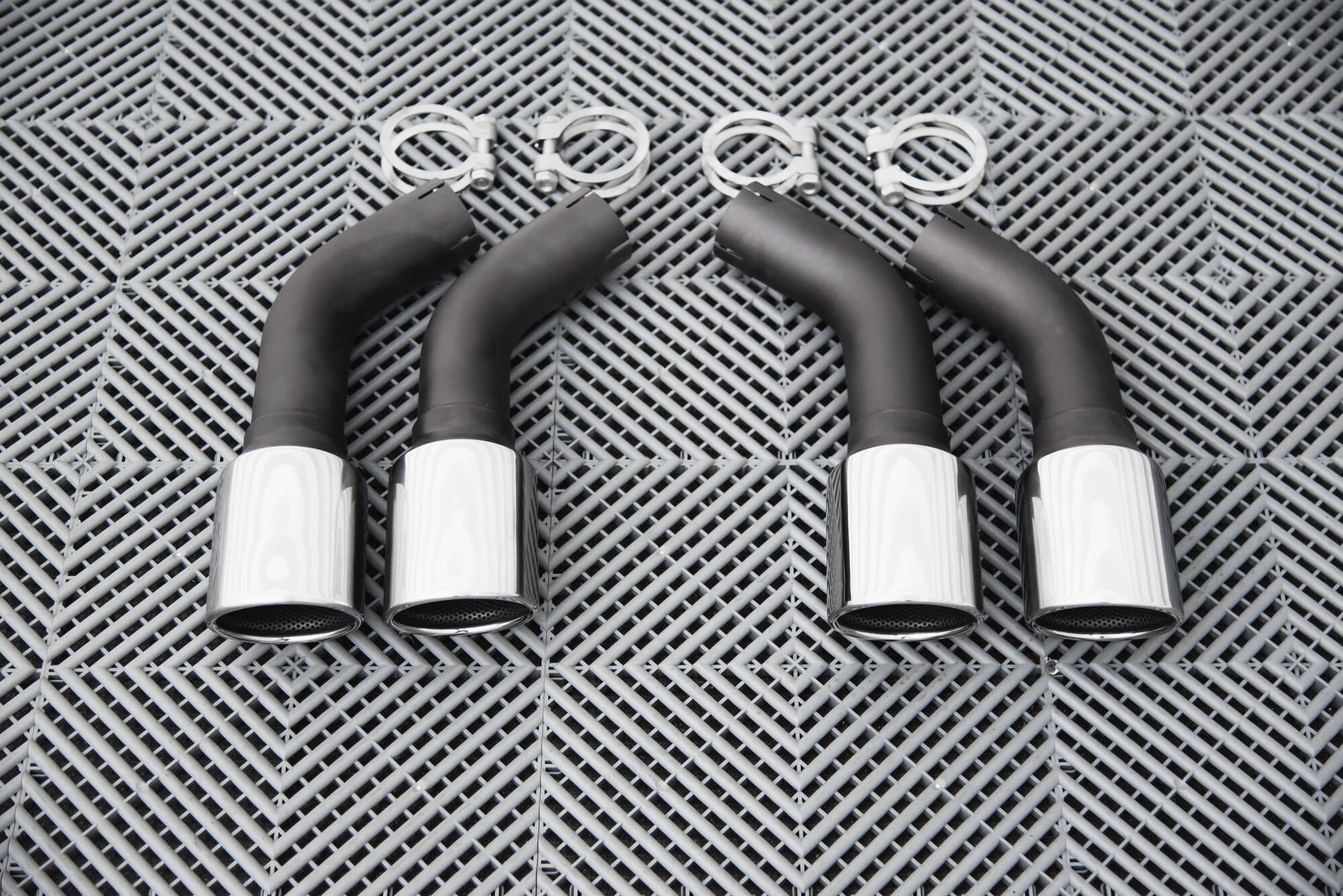 Exhaust tips chrome cupra formentor mk1