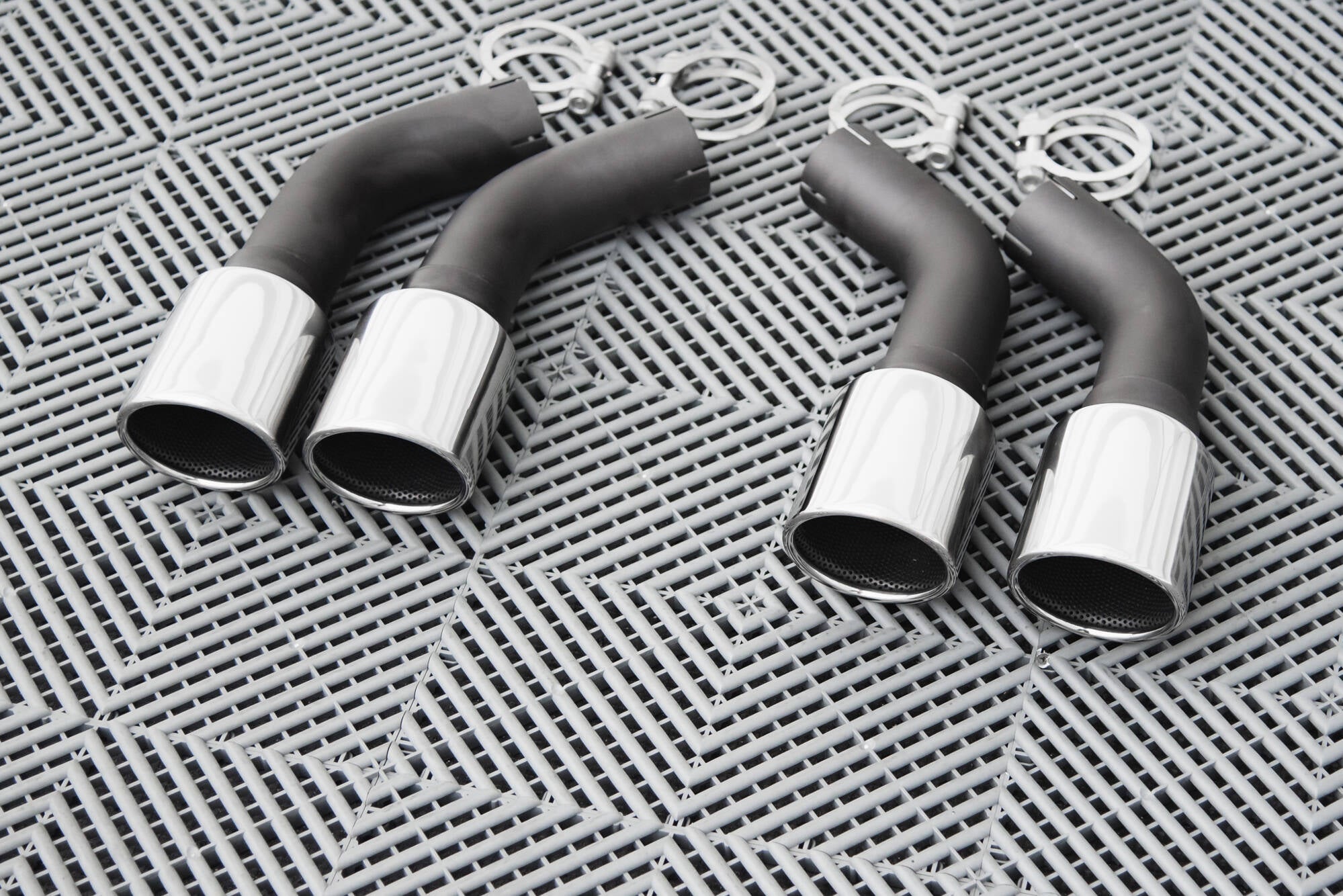 Exhaust tips chrome cupra formentor mk1