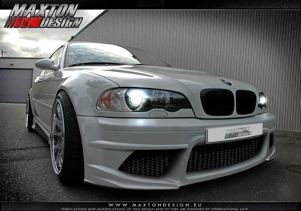 Front bumper bmw 3 e46 - 4 door saloon < generation v >