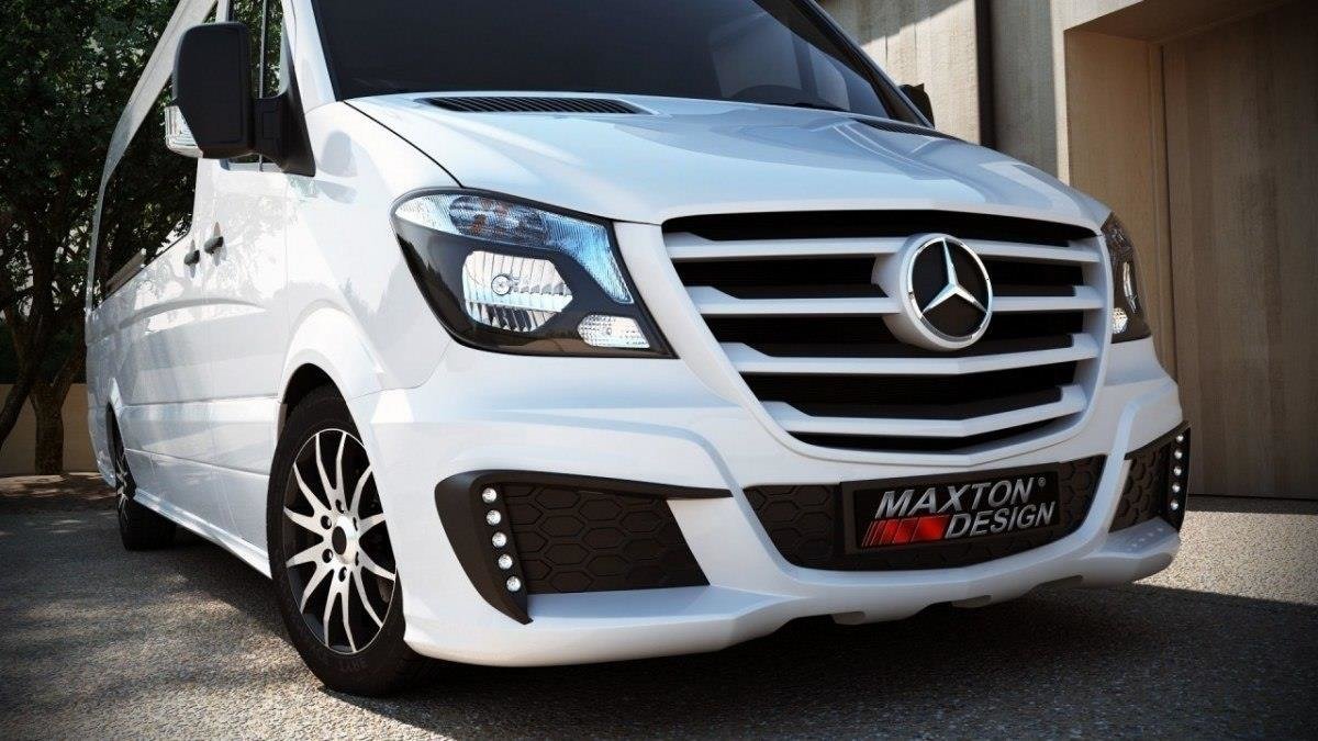 Etupuskuri Mercedes Sprinter 2013-Up ilman LEDiä