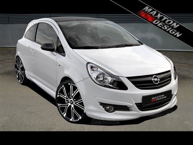 Forreste kofanger spoiler opel corsa D (forord)