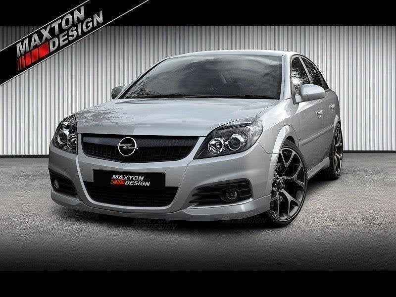 Etupuskurin spoileri Opel Vectra C <OPC Line> (Facelift -versio)