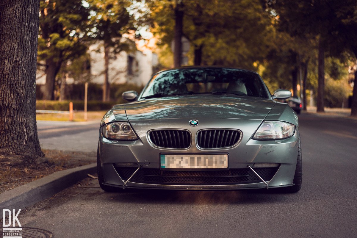 Front racing splitter bmw z4 coupe e86