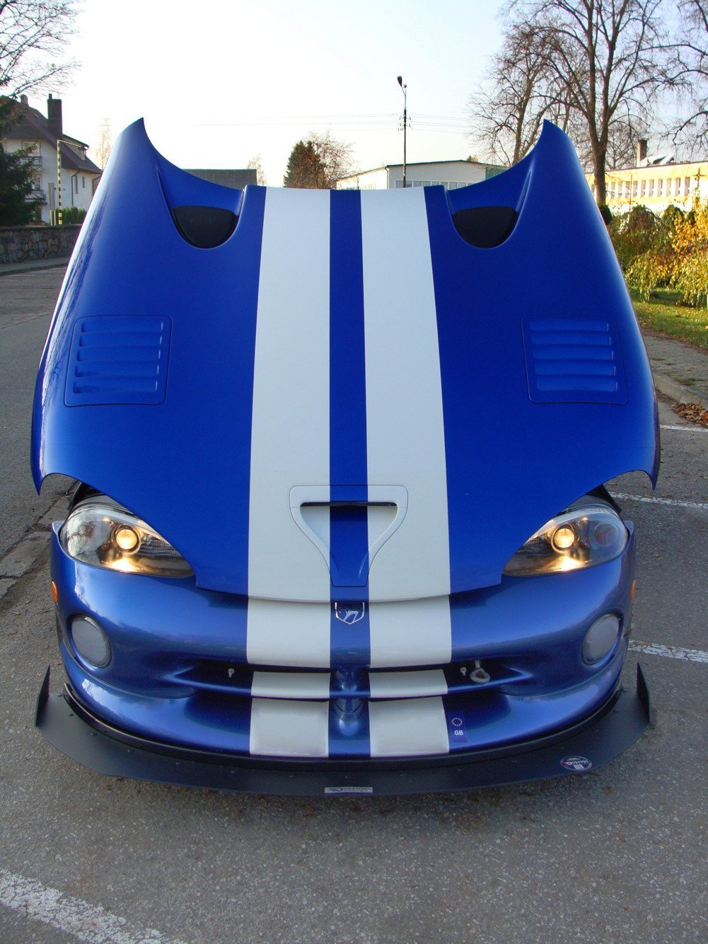 Front Racing Splitter Dodge Viper GTS