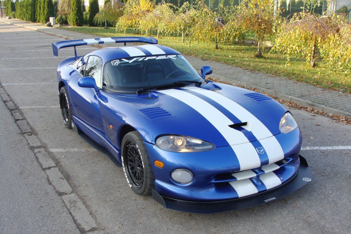 Front Racing Splitter Dodge Viper GTS