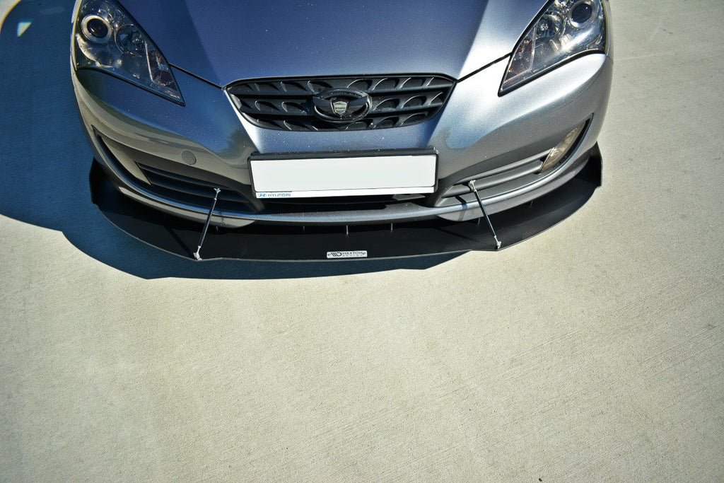 Front racing splitter hyundai genesis coupé mk.1