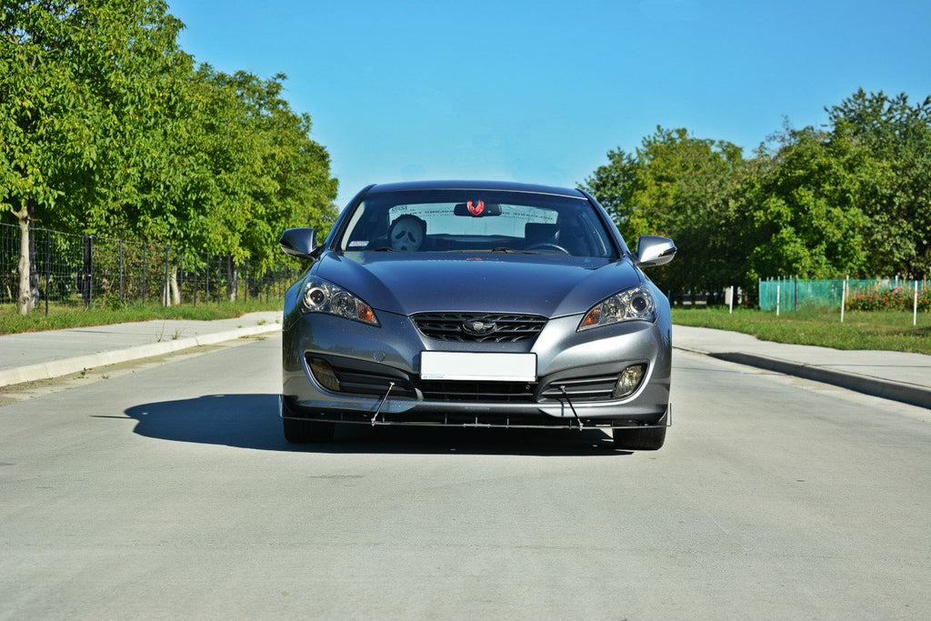 Front racing splitter hyundai genesis coupé mk.1