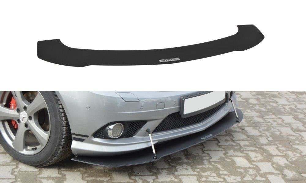 Front racing splitter mercedes-benz c sedan / estate amg-line w204 / s204