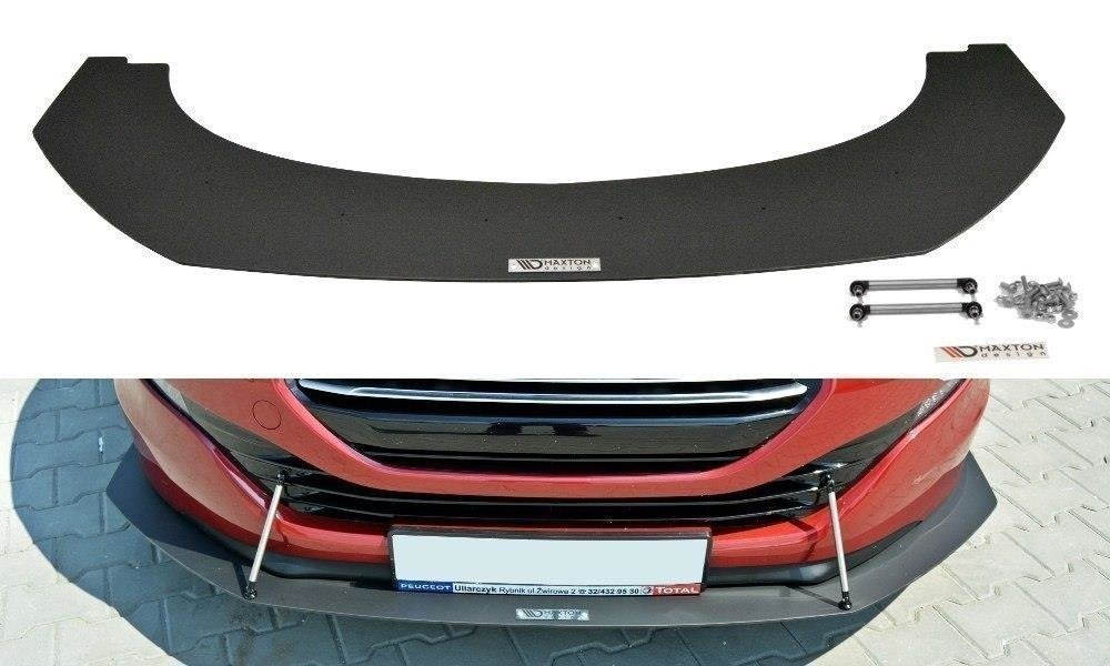 Front racing splitter peugeot rcz ansigtsløftning