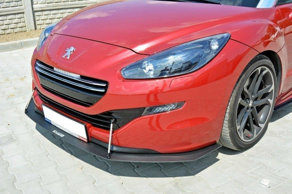 Front racing splitter peugeot rcz ansigtsløftning