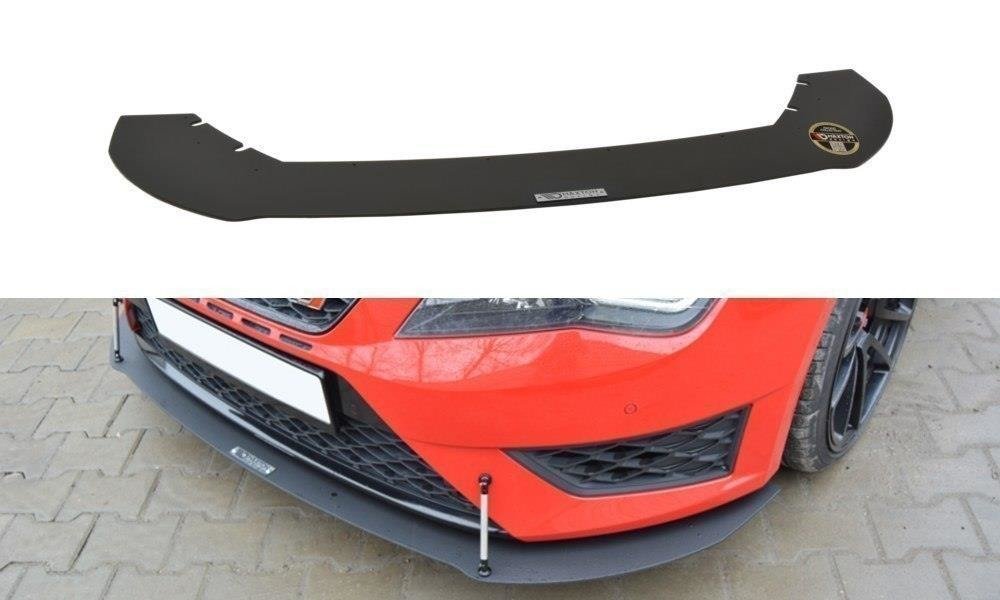 Front racing splitter seat leon iii cupra / fr
