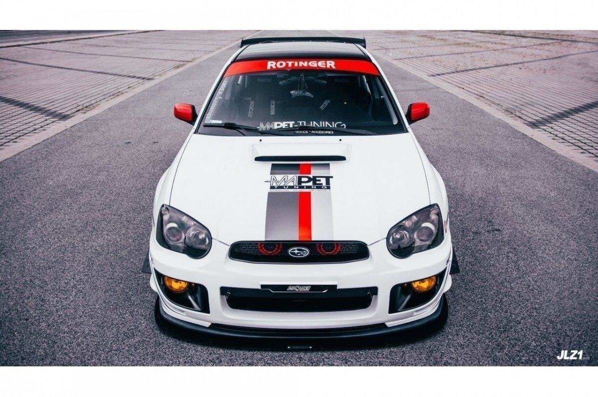 Front racing splitter subaru impreza wrx sti (blobeye)