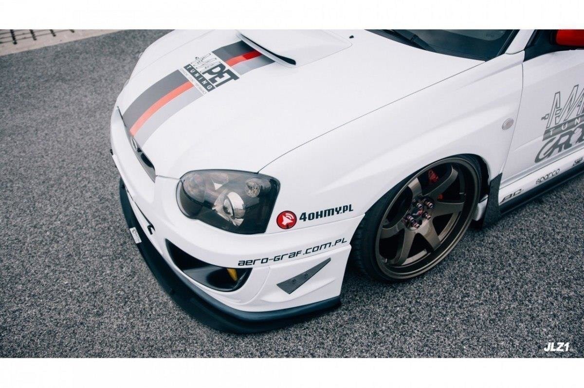 Front racing splitter subaru impreza wrx sti (blobeye)