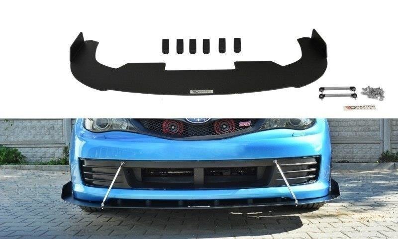 Front racing splitting subaru impreza wrx sti mk3