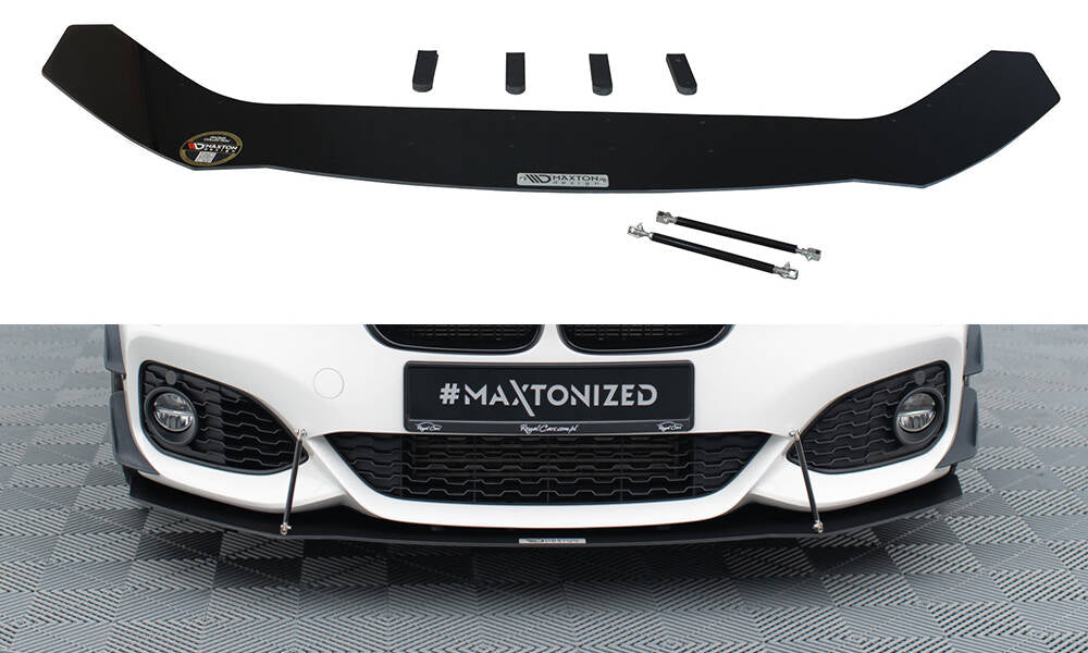 Front racing splitter v.1 bmw 1 f20/f21 m-power facelift
