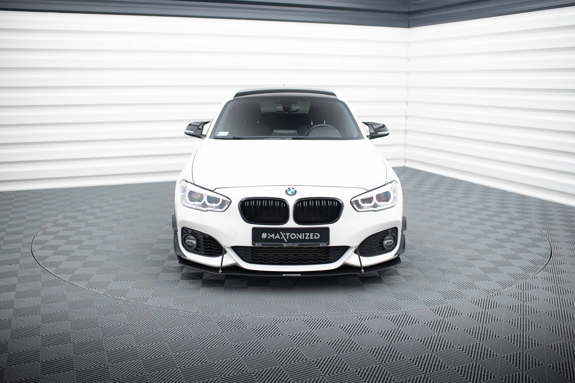 Front racing splitter v.1 bmw 1 f20/f21 m-power facelift