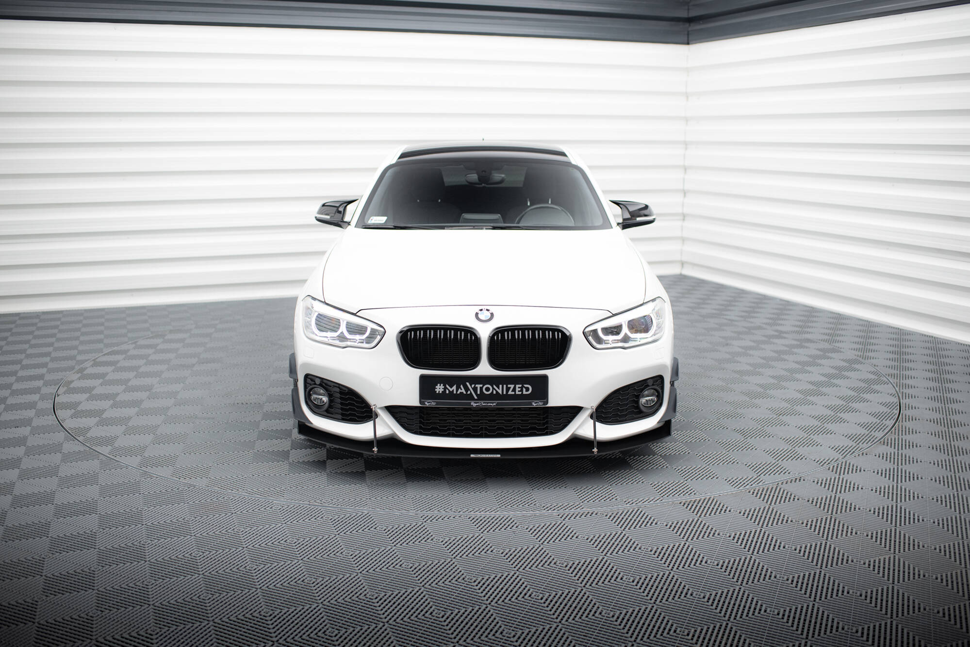 Front racing splitter v.2 bmw 1 f20/f21 m-power facelift