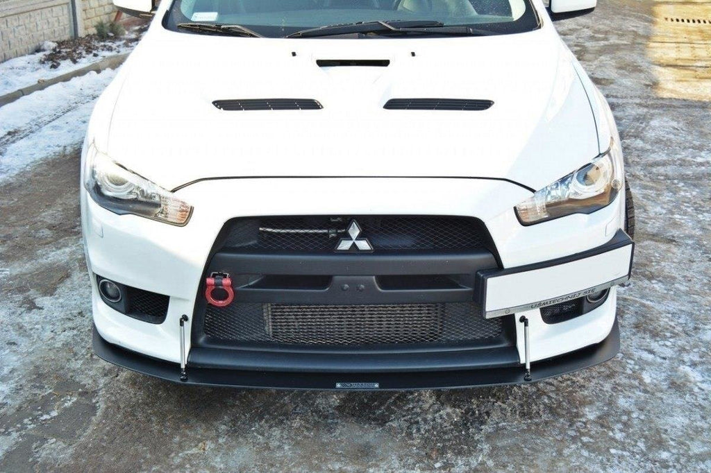 Front Racing Splits V.2 Mitsubishi Lancer Evo X