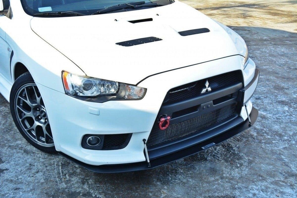 Front Racing Splits V.2 Mitsubishi Lancer Evo X