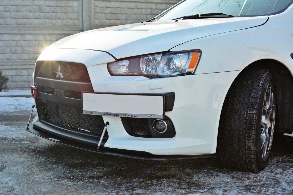 Front Racing Splits V.2 Mitsubishi Lancer Evo X