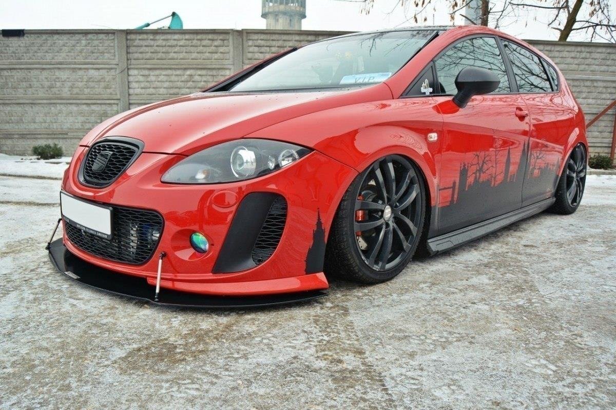 Front Racing Splitter v.2 Seat Leon MK2 MS Design