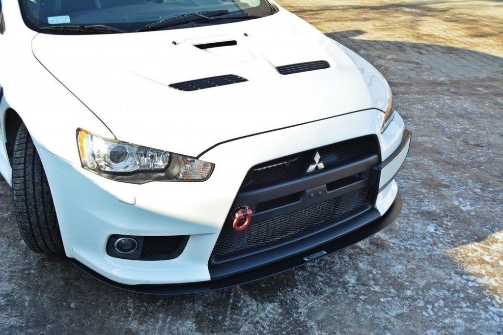 Front Racing Splits V.3 Mitsubishi Lancer Evo X