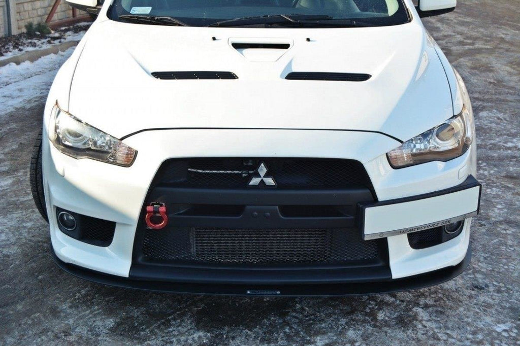 Front Racing Splits V.3 Mitsubishi Lancer Evo X