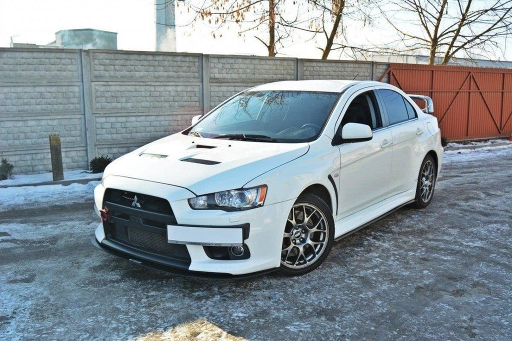 Front Racing Splits V.3 Mitsubishi Lancer Evo X