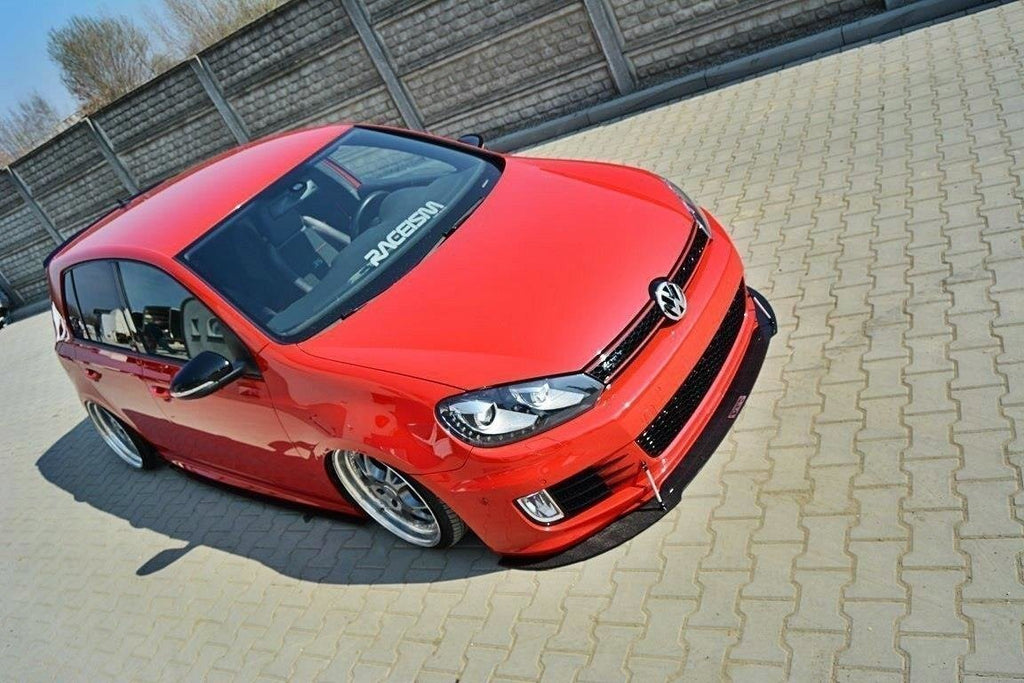 Front racing splitter vw golf mk6 gti 35th