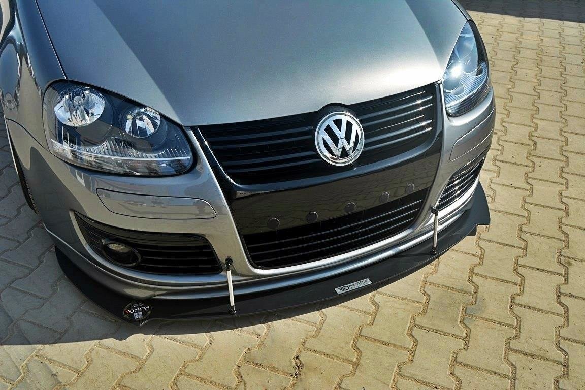 Front racing splitter vw golf v gti 30th
