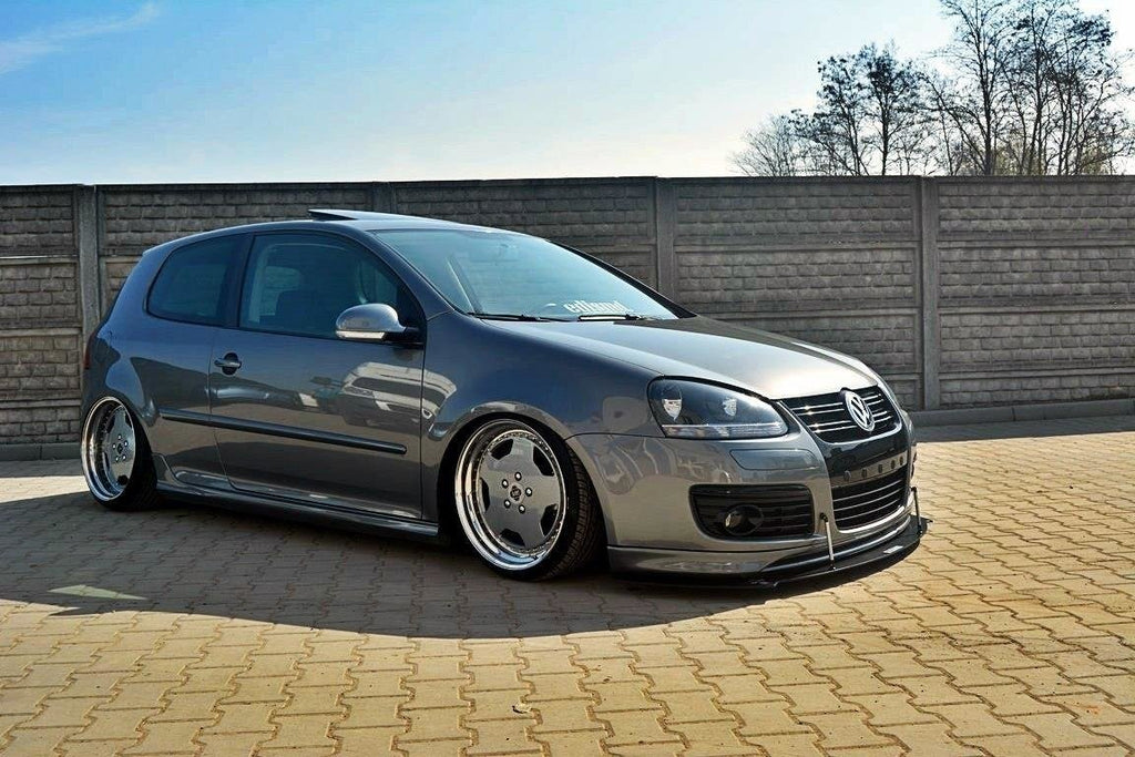 Front racing splitter vw golf v gti 30th