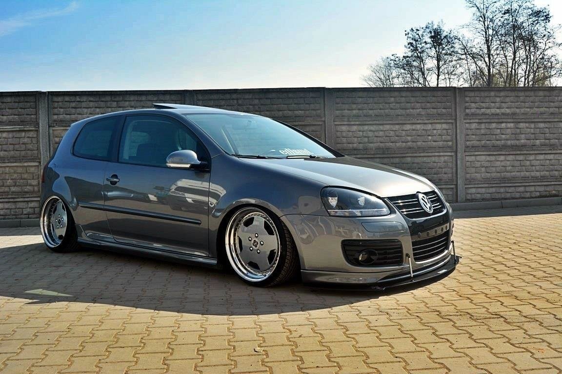 Front racing splitter vw golf v gti 30th