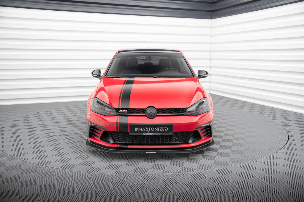 Front racing splitter vw golf vii gti clubsport