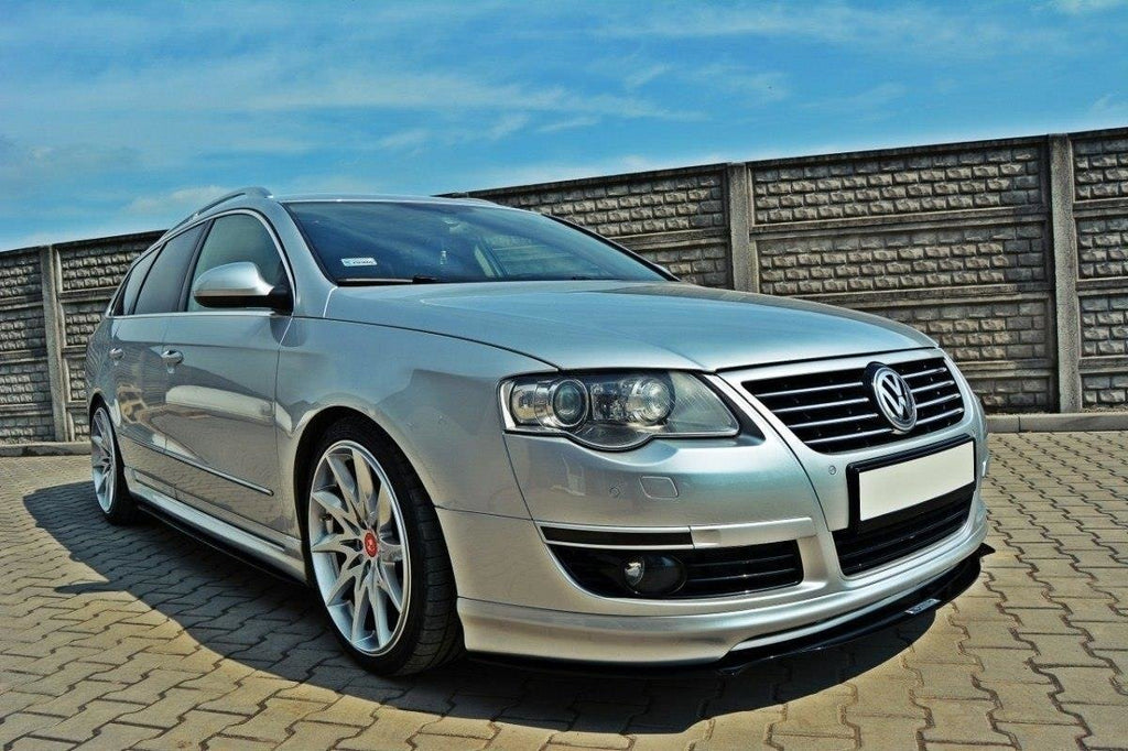 Front racing splitter vw passat b6 votex