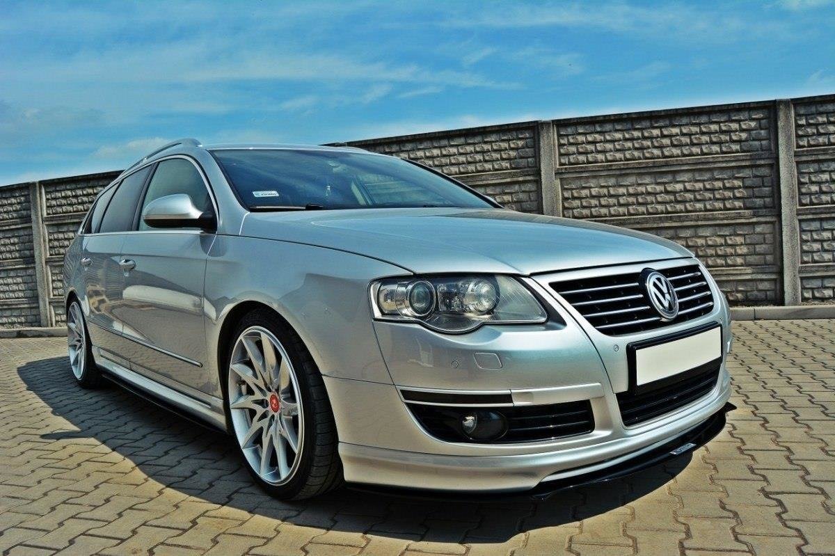 Front racing splitter vw passat b6 votex