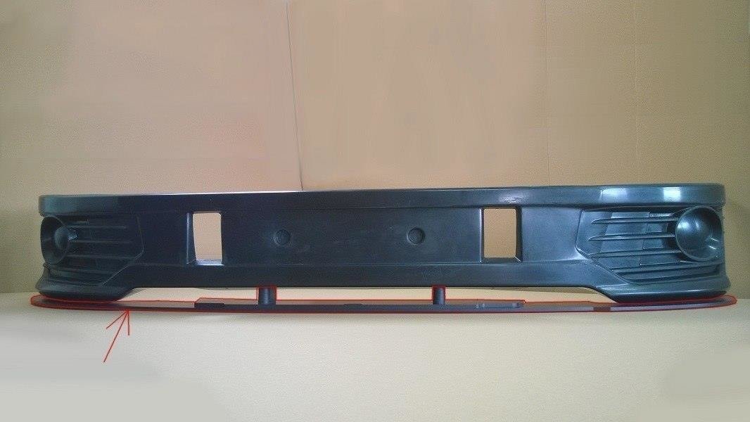 Front Racing Splitter VW T5 Sportline
