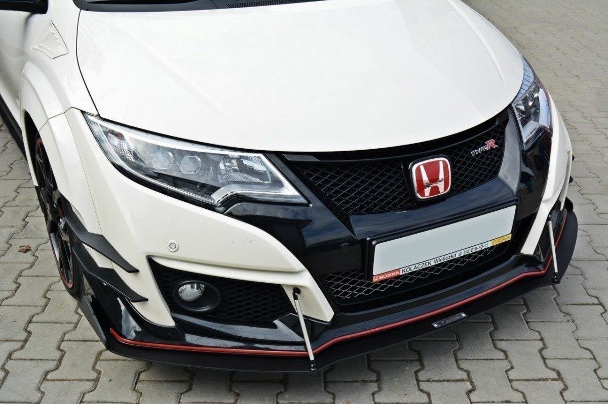 Front Racing Splits v.2 Honda Civic IX Type r