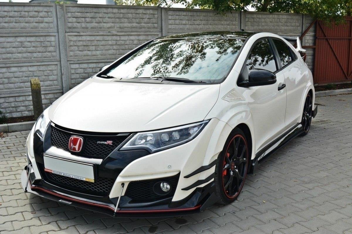 Front Racing Splits v.2 Honda Civic IX Type r