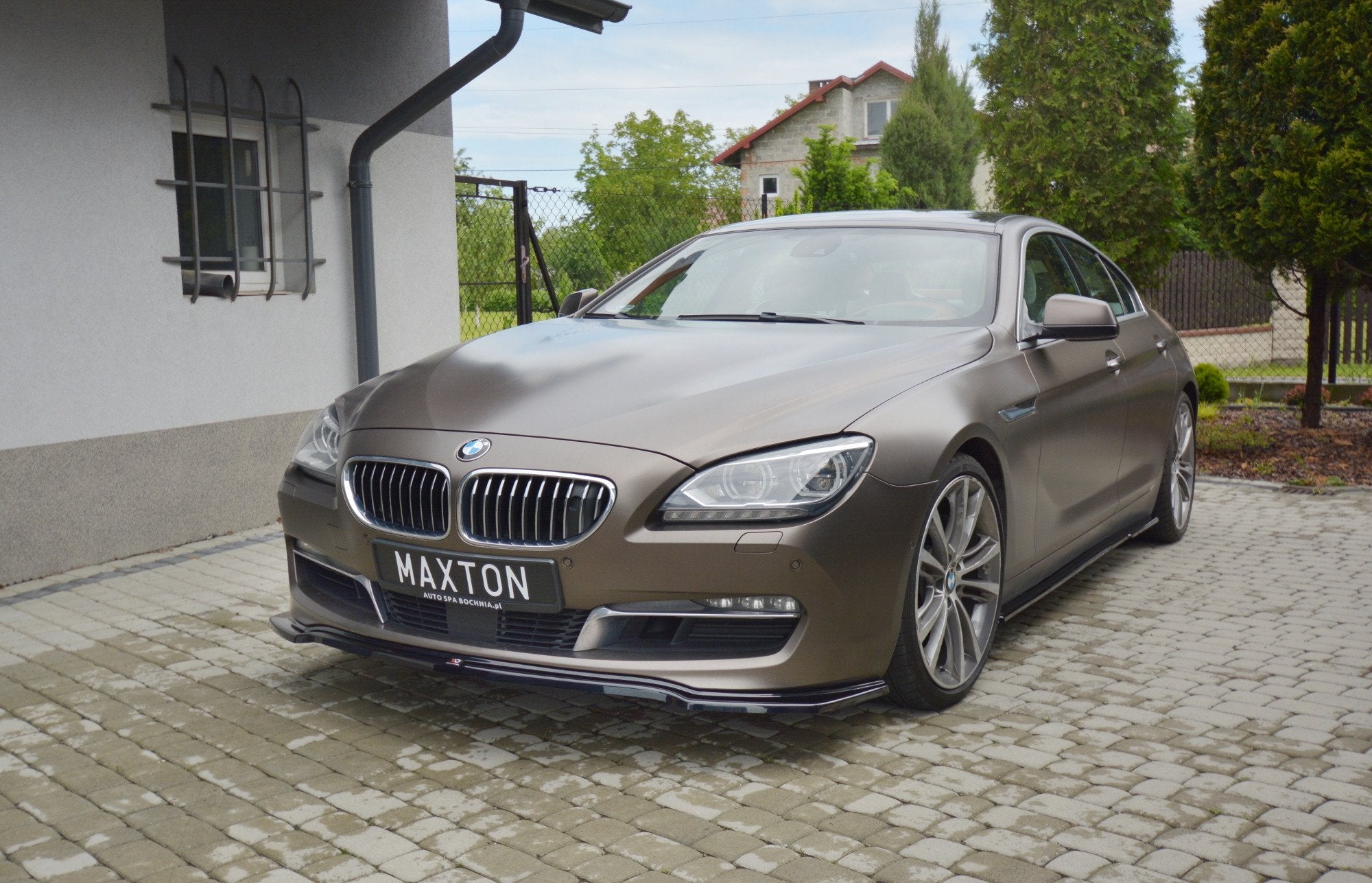 Front splits BMW 6 Gran Coupé